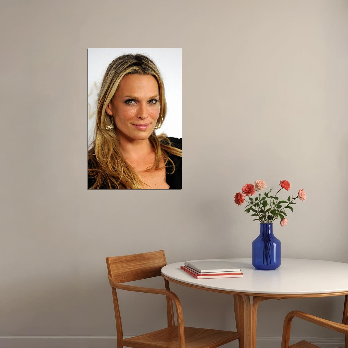 Molly Sims Celebrity Movie Actress Artist Star Poster Wall Art Print Home Wall Decor - xonomax