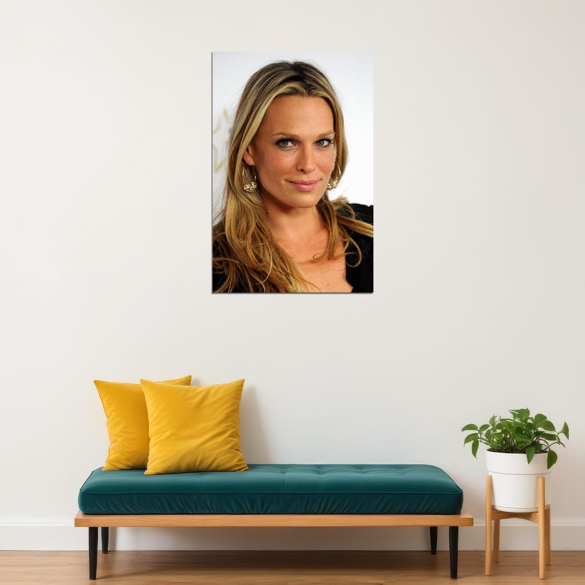 Molly Sims Celebrity Movie Actress Artist Star Poster Wall Art Print Home Wall Decor - xonomax