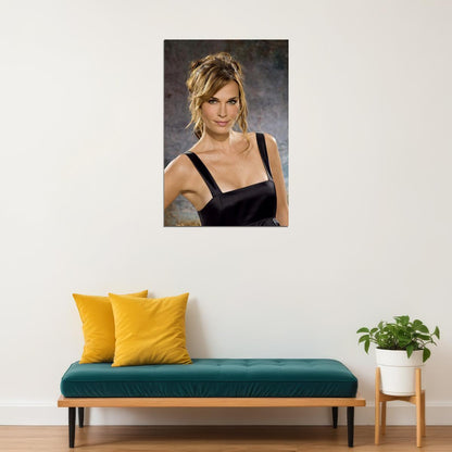 Molly Sims Celebrity Cinema Actress Artist Idol Poster Wall Art Print Home Wall Decor - xonomax