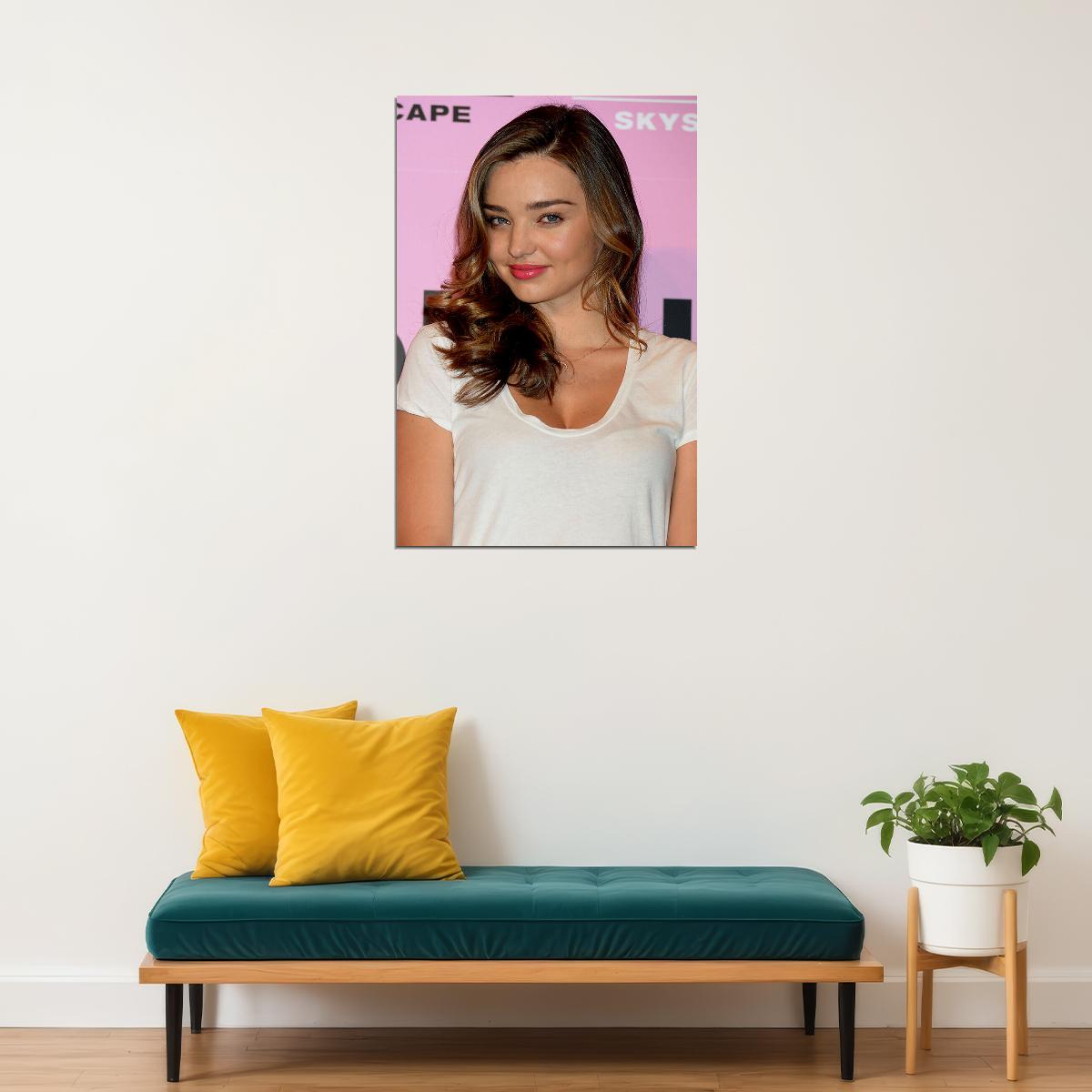 Miranda Kerr Celebrity Beauty Model Girl Star Poster Wall Art Print Home Wall Decor - xonomax