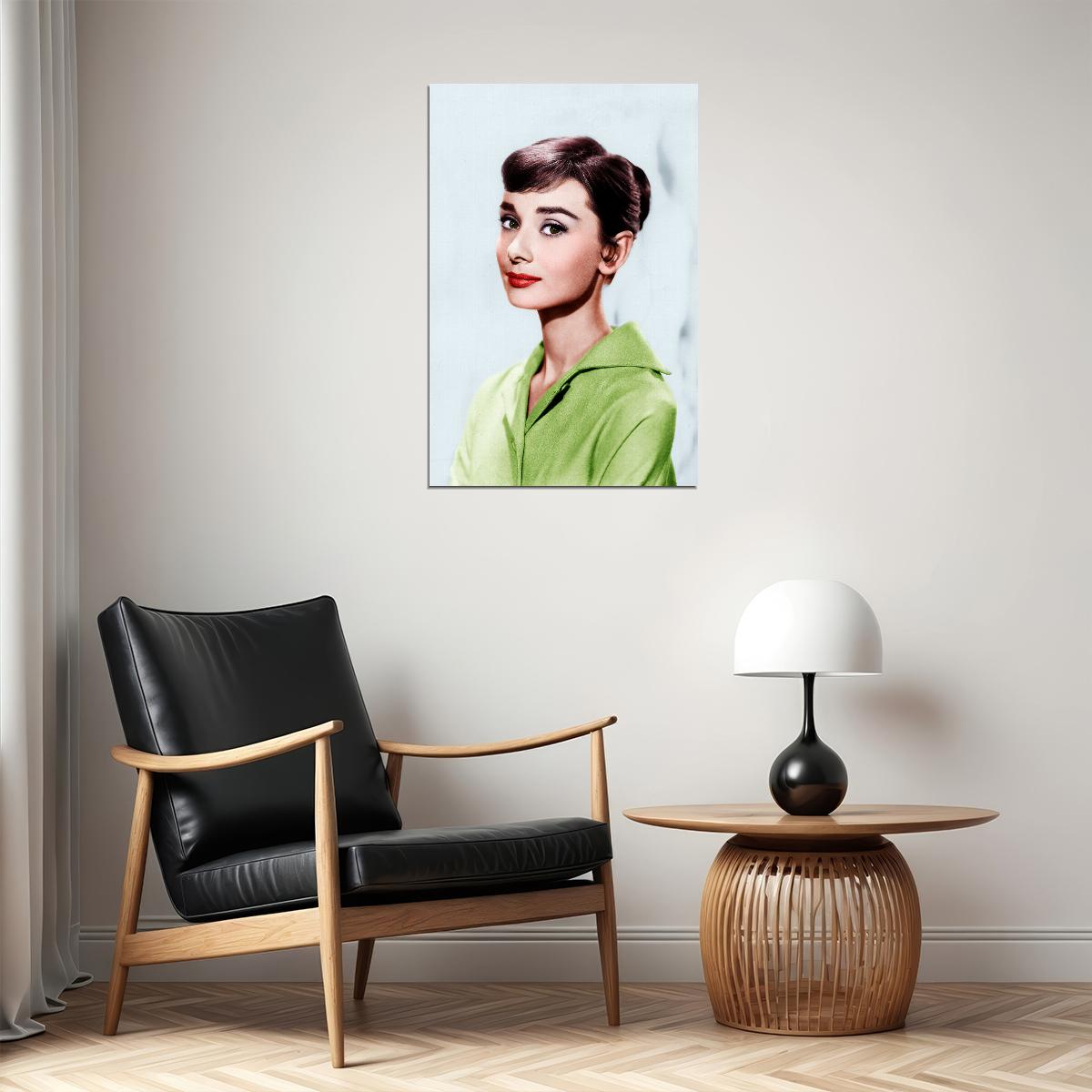 Audrey Hepburn Celebrity Tv Series Actress Star Poster Wall Art Print Home Wall Decor - xonomax
