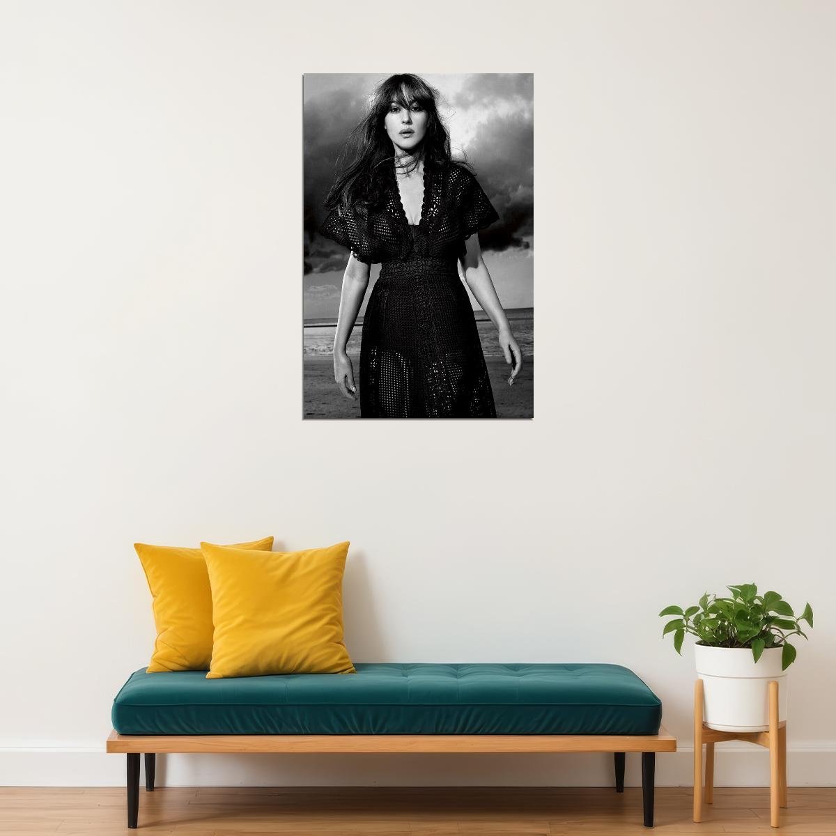 Monica Bellucci Cinema Actress Model Star Poster Wall Art Print Home Wall Decor - xonomax
