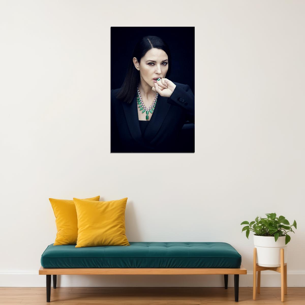 Monica Bellucci Celebrity Actress Model Idol Poster Wall Art Print Home Wall Decor - xonomax