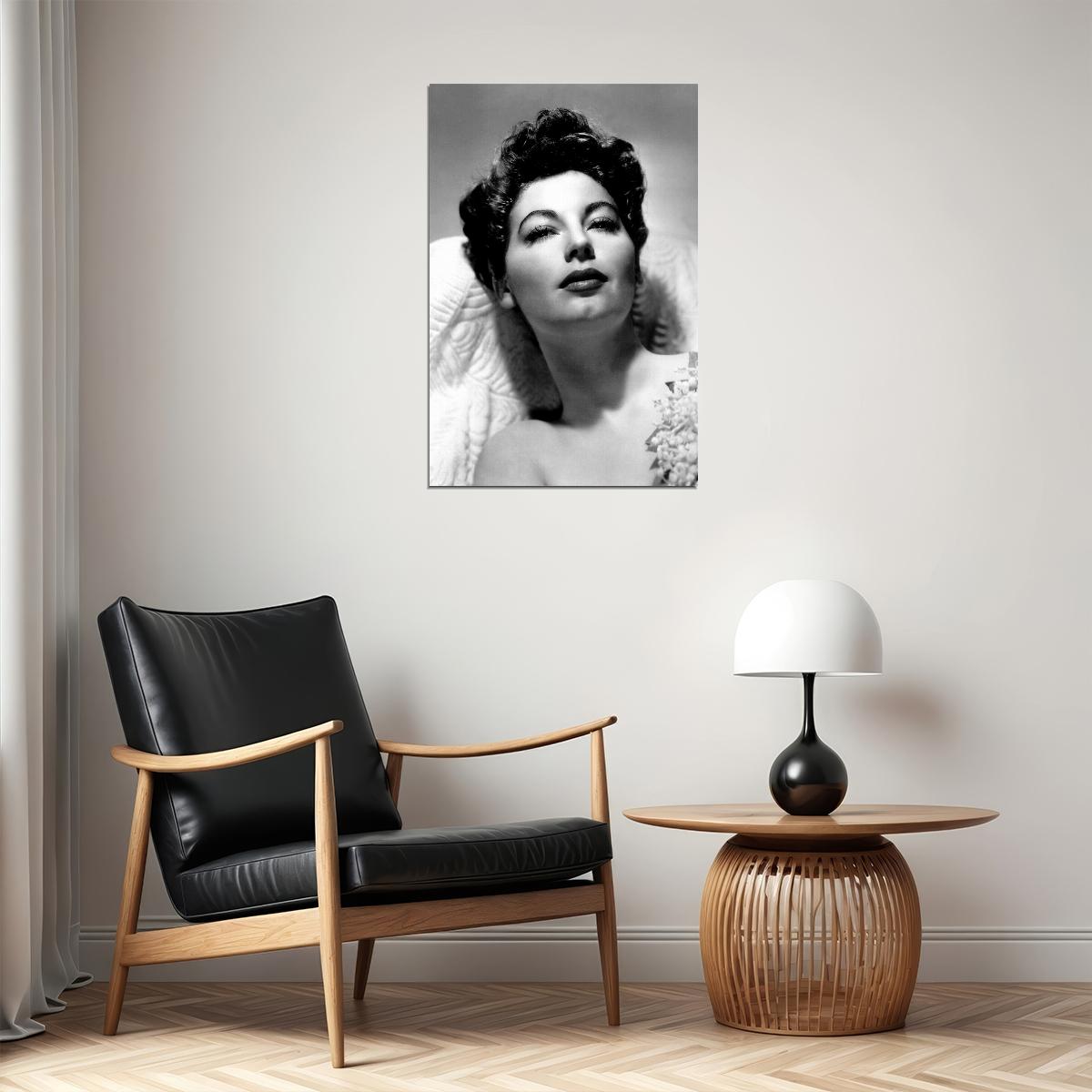 Ava Gardner Celebrity Cinema Actress Idol Poster Wall Art Print Home Wall Decor - xonomax