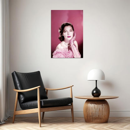 Ava Gardner Celebrity Cinema Actress Star Poster Wall Art Print Home Wall Decor - xonomax