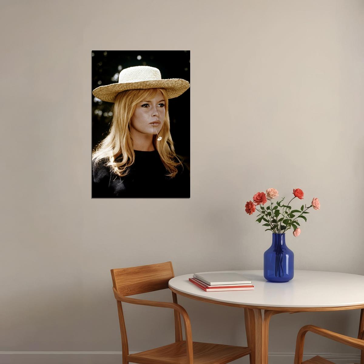 Brigitte Bardot Celebrity Movie Actress Star Poster Wall Art Print Home Wall Decor - xonomax