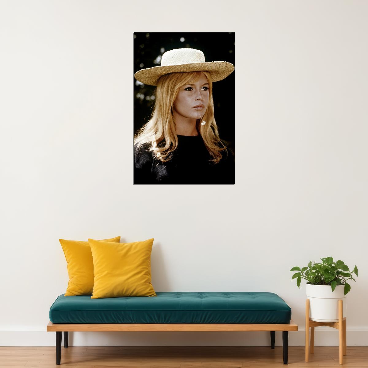 Brigitte Bardot Celebrity Movie Actress Star Poster Wall Art Print Home Wall Decor - xonomax