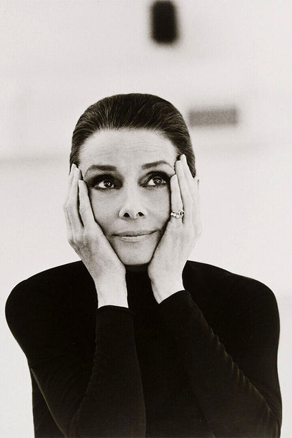 Audrey Hepburn Cinema Actress Fashion Icon Poster Wall Art Print Home Wall Decor - xonomax