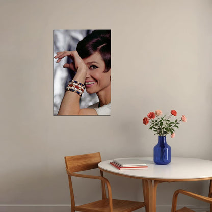 Audrey Hepburn Cinema Fim Actress Idol Poster Wall Art Print Home Wall Decor - xonomax