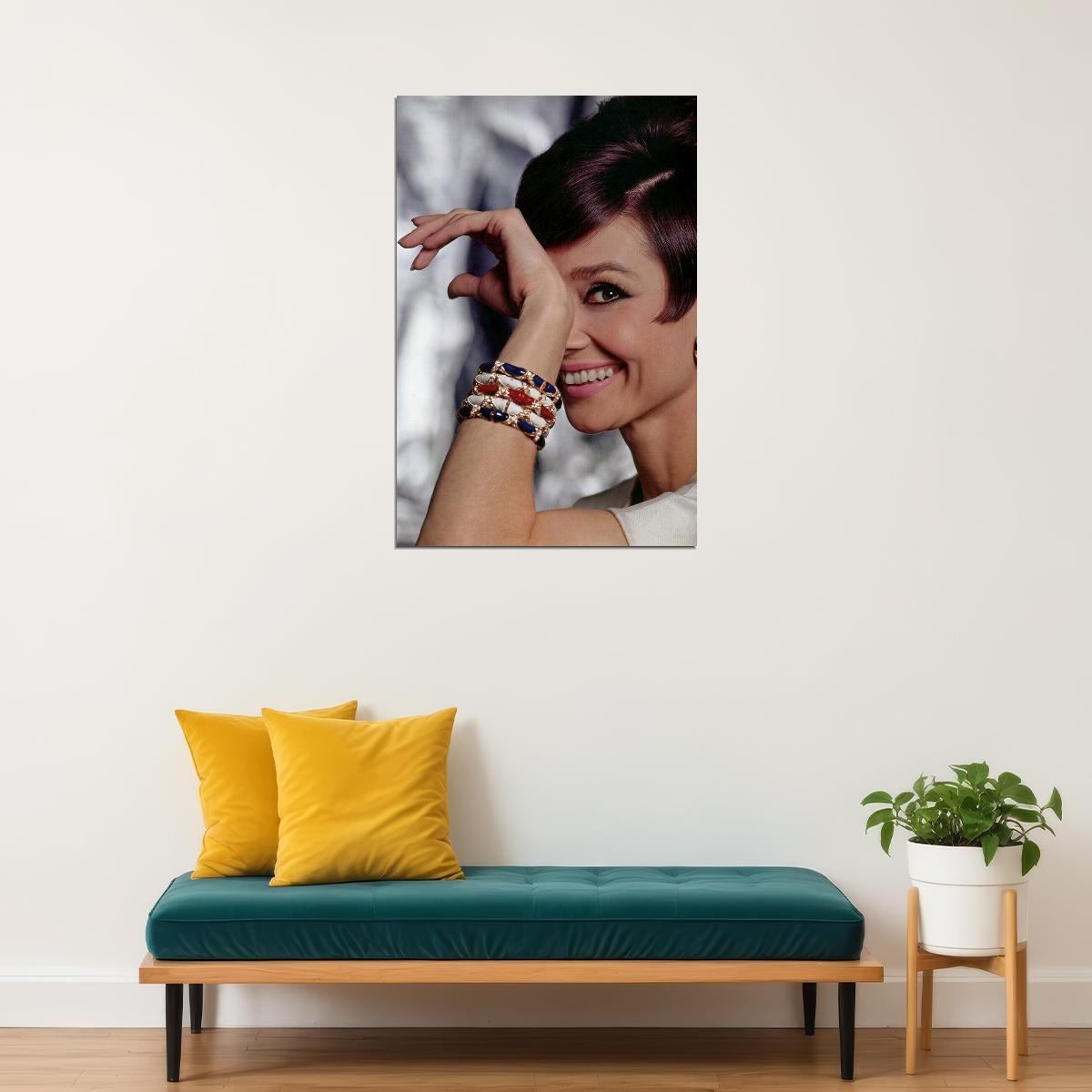 Audrey Hepburn Cinema Fim Actress Idol Poster Wall Art Print Home Wall Decor - xonomax