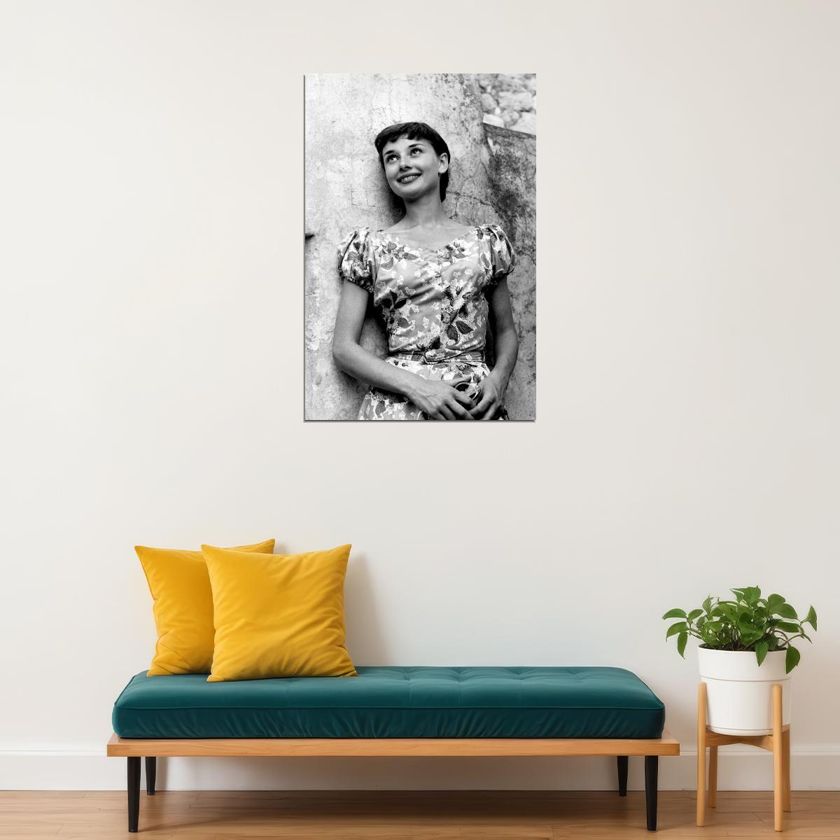 Audrey Hepburn Cinema Fim Actress Star Poster Wall Art Print Home Wall Decor - xonomax