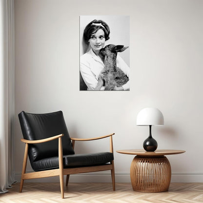 Audrey Hepburn Female Cinema Actress Idol Poster Wall Art Print Home Wall Decor - xonomax