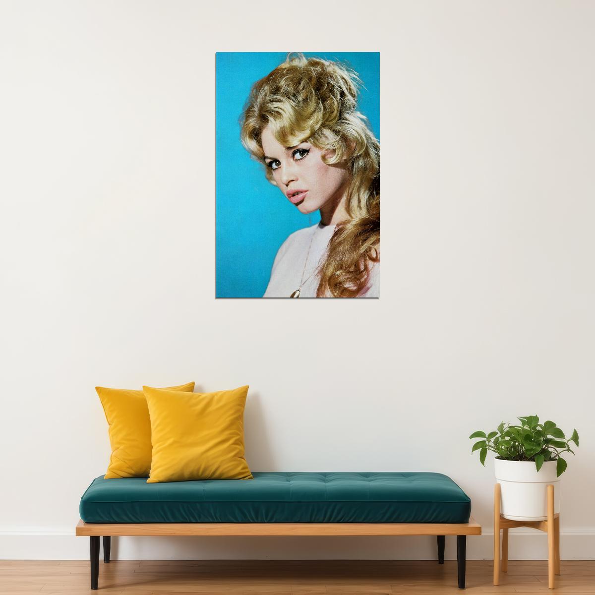 Brigitte Bardot Celebrity Tv Series Actress Idol Poster Wall Art Print Home Wall Decor - xonomax