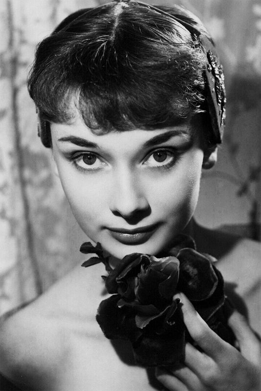 Audrey Hepburn Celebrity Movie Actress Idol Poster Wall Art Print Home Wall Decor - xonomax
