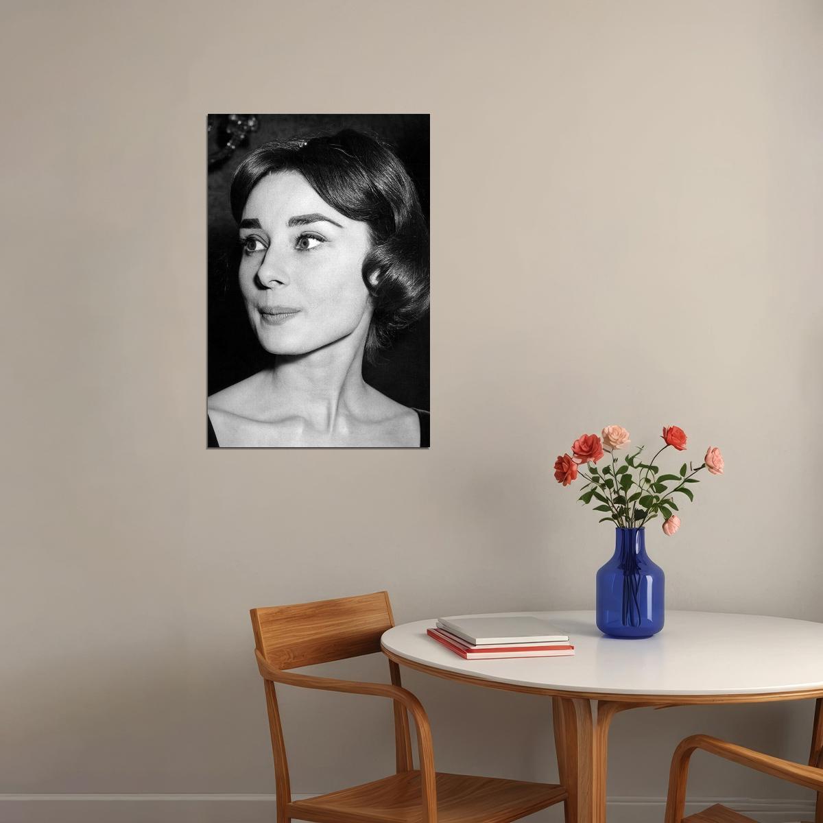 Audrey Hepburn Celebrity Movie Actress Star Poster Wall Art Print Home Wall Decor - xonomax