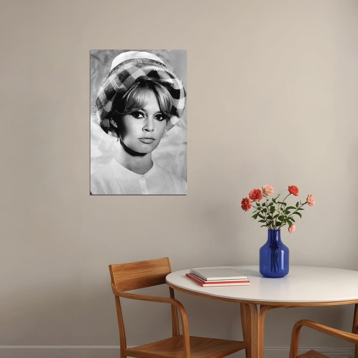 Brigitte Bardot Celebrity Tv Series Actress Star Poster Wall Art Print Home Wall Decor - xonomax