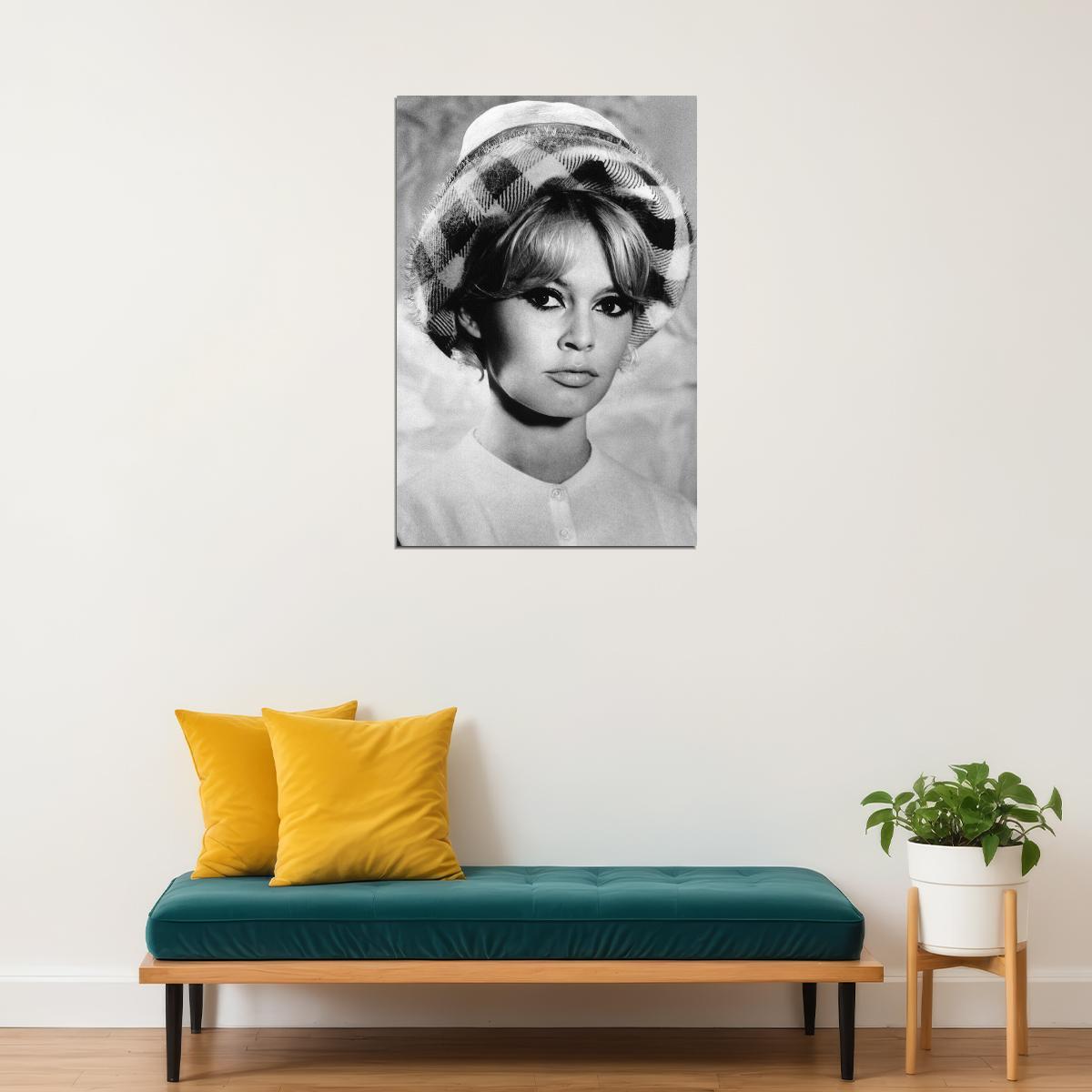 Brigitte Bardot Celebrity Tv Series Actress Star Poster Wall Art Print Home Wall Decor - xonomax