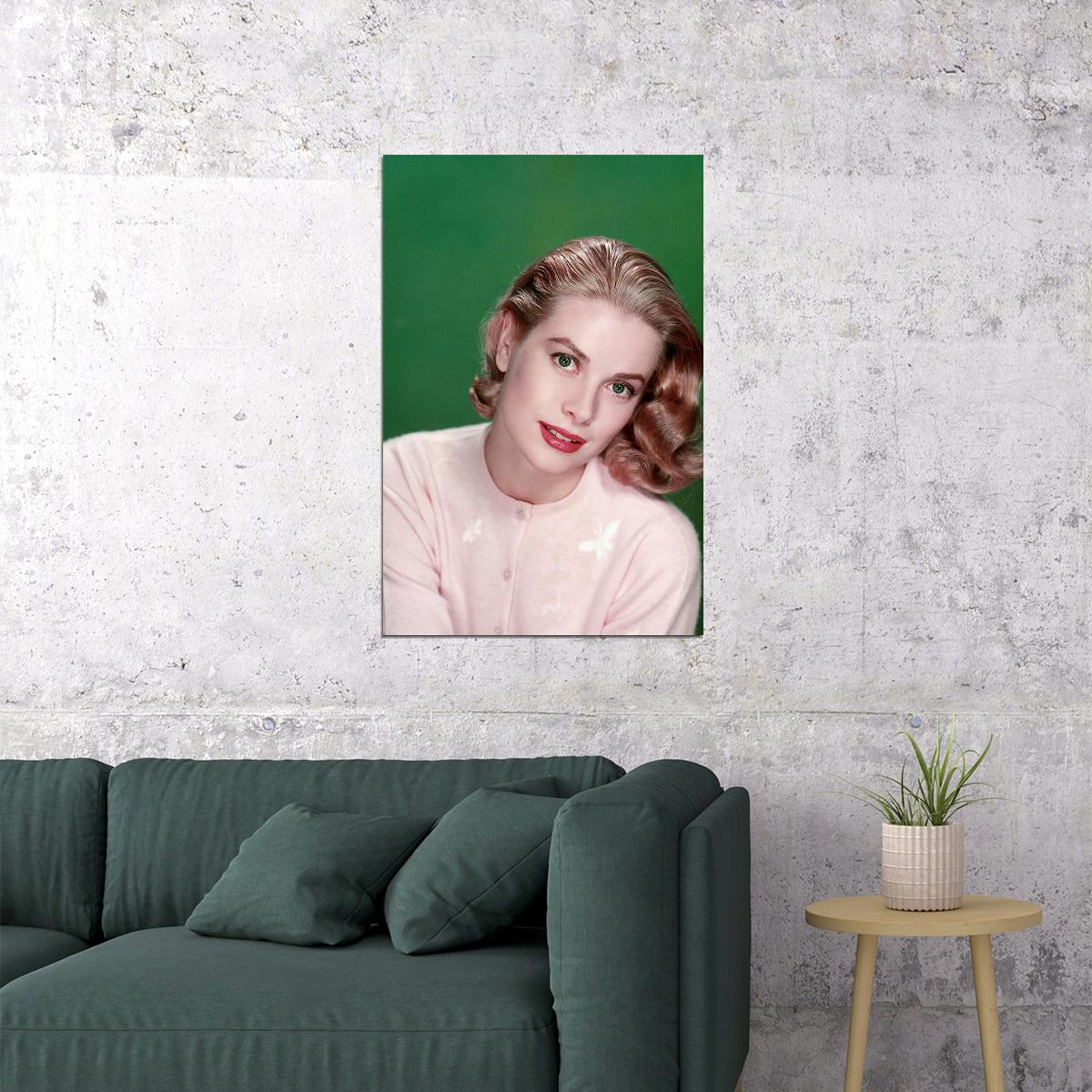 Grace Kelly Celebrity Beauty Movie Actress Star Poster Wall Art Print Home Wall Decor - xonomax