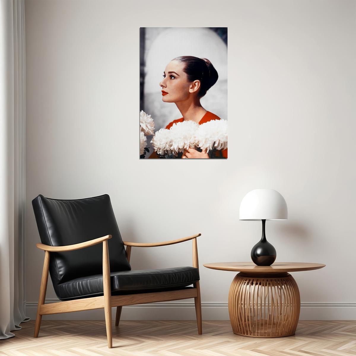 Audrey Hepburn Celebrity Cinema Actress Star Poster Wall Art Print Home Wall Decor - xonomax