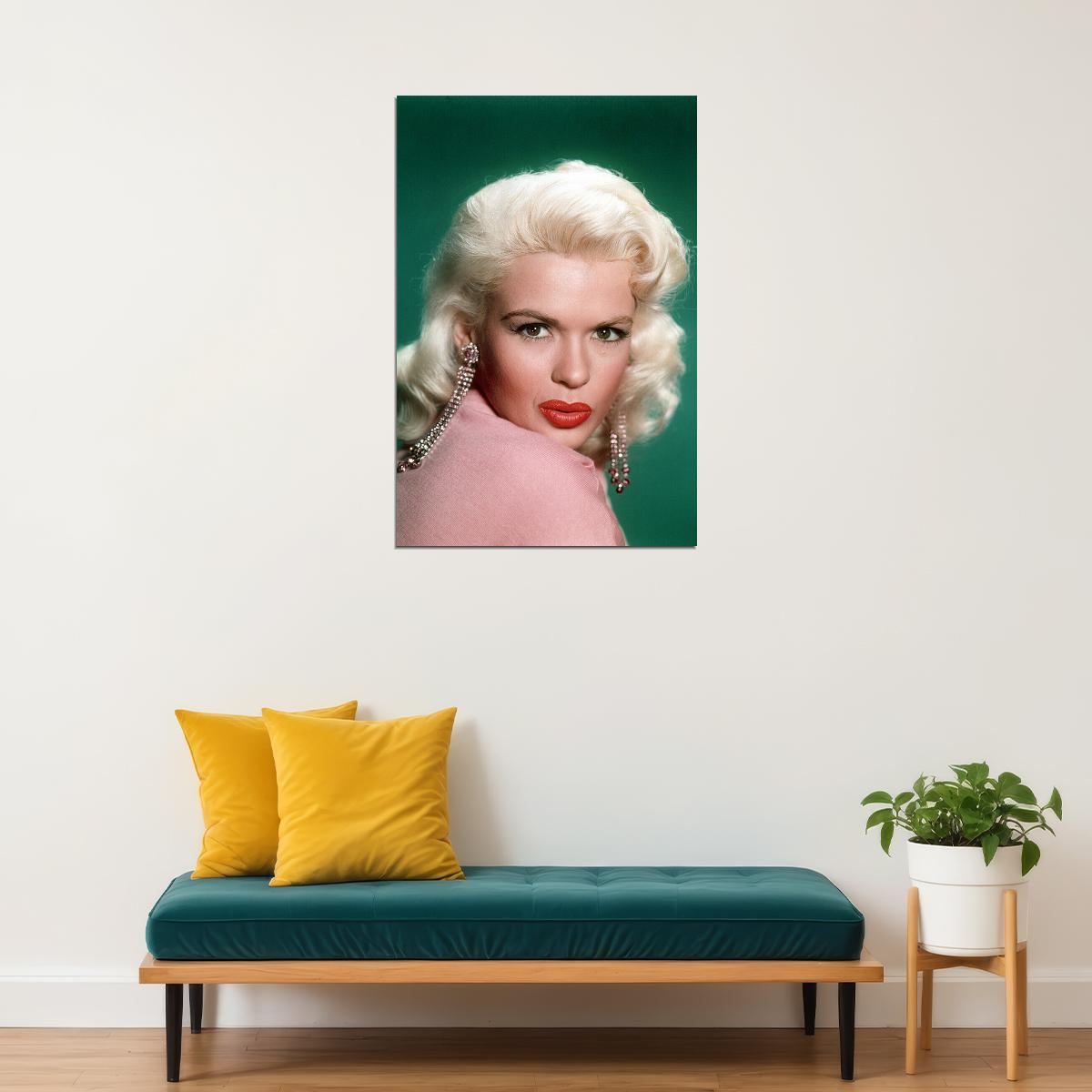 Jayne Mansfield Celebrity Cinema Actress Star Poster Wall Art Print Home Wall Decor
