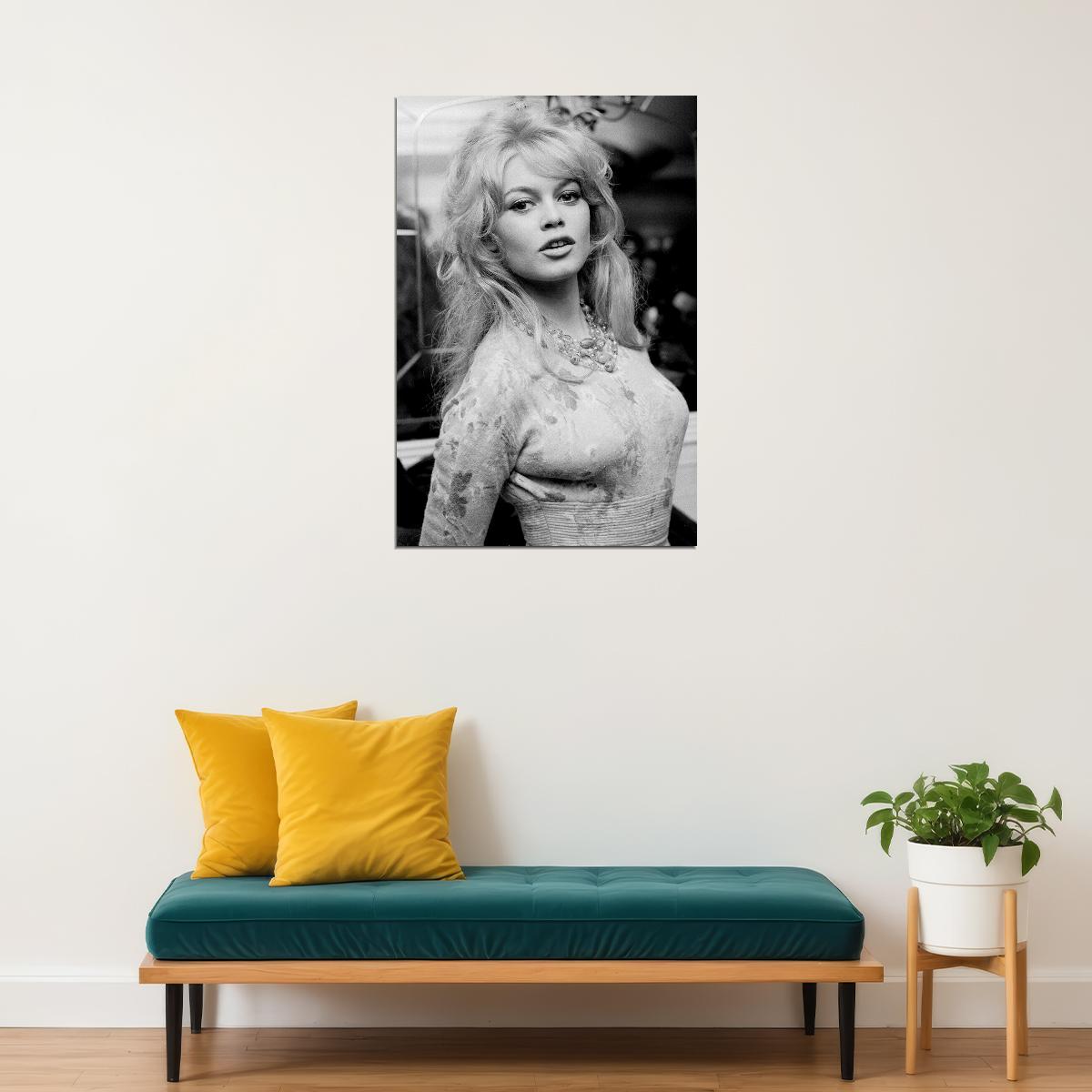 Brigitte Bardot Celebrity Cinema Actress Idol Poster Wall Art Print Home Wall Decor - xonomax