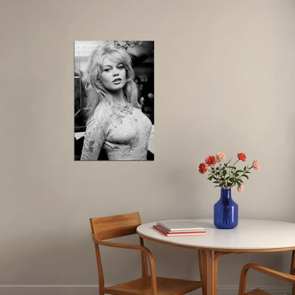 Brigitte Bardot Celebrity Cinema Actress Idol Poster Wall Art Print Home Wall Decor - xonomax