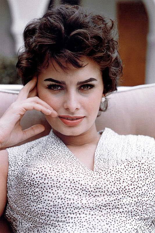 Sophia Loren Celebrity Movie Actress Star Poster Wall Art Print Home Wall Decor - xonomax