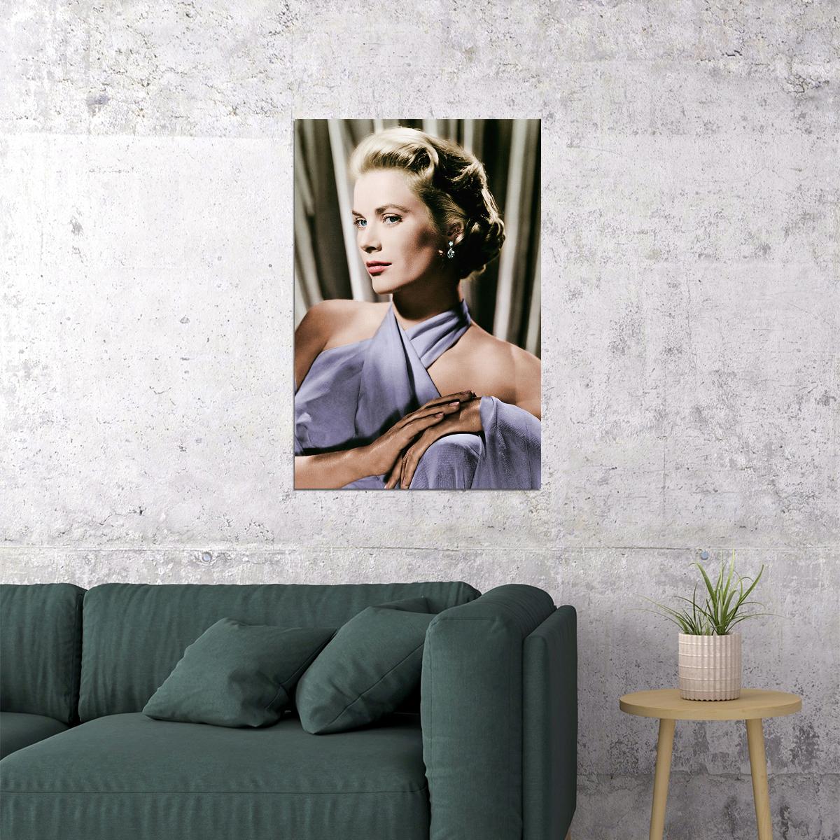 Grace Kelly Celebrity Cinema Actor Youth Idol Poster Wall Art Print Home Wall Decor - xonomax