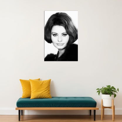 Sophia Loren Celebrity Cinema Actress Idol Poster Wall Art Print Home Wall Decor - xonomax