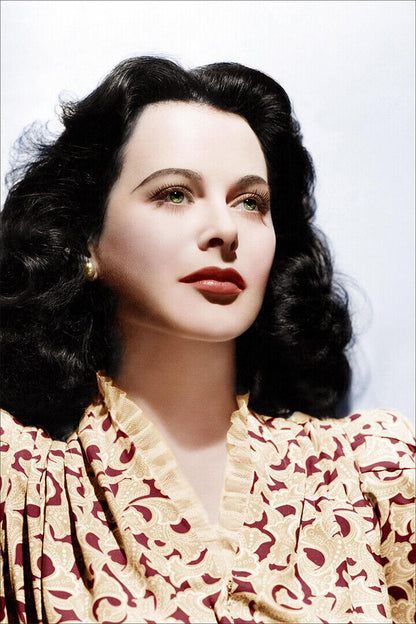 Hedy Lamarr Celebrity Cinema Actress Star Poster Wall Art Print Home Wall Decor - xonomax
