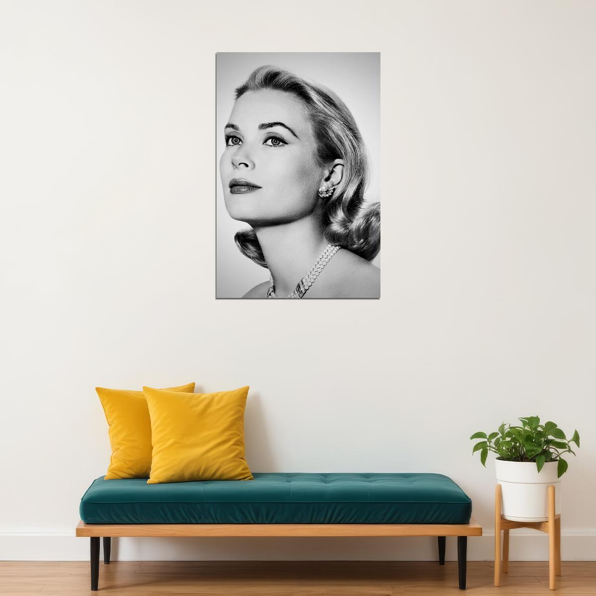 Grace Kelly Celebrity Movie Actor Youth Star Poster Wall Art Print Home Wall Decor - xonomax