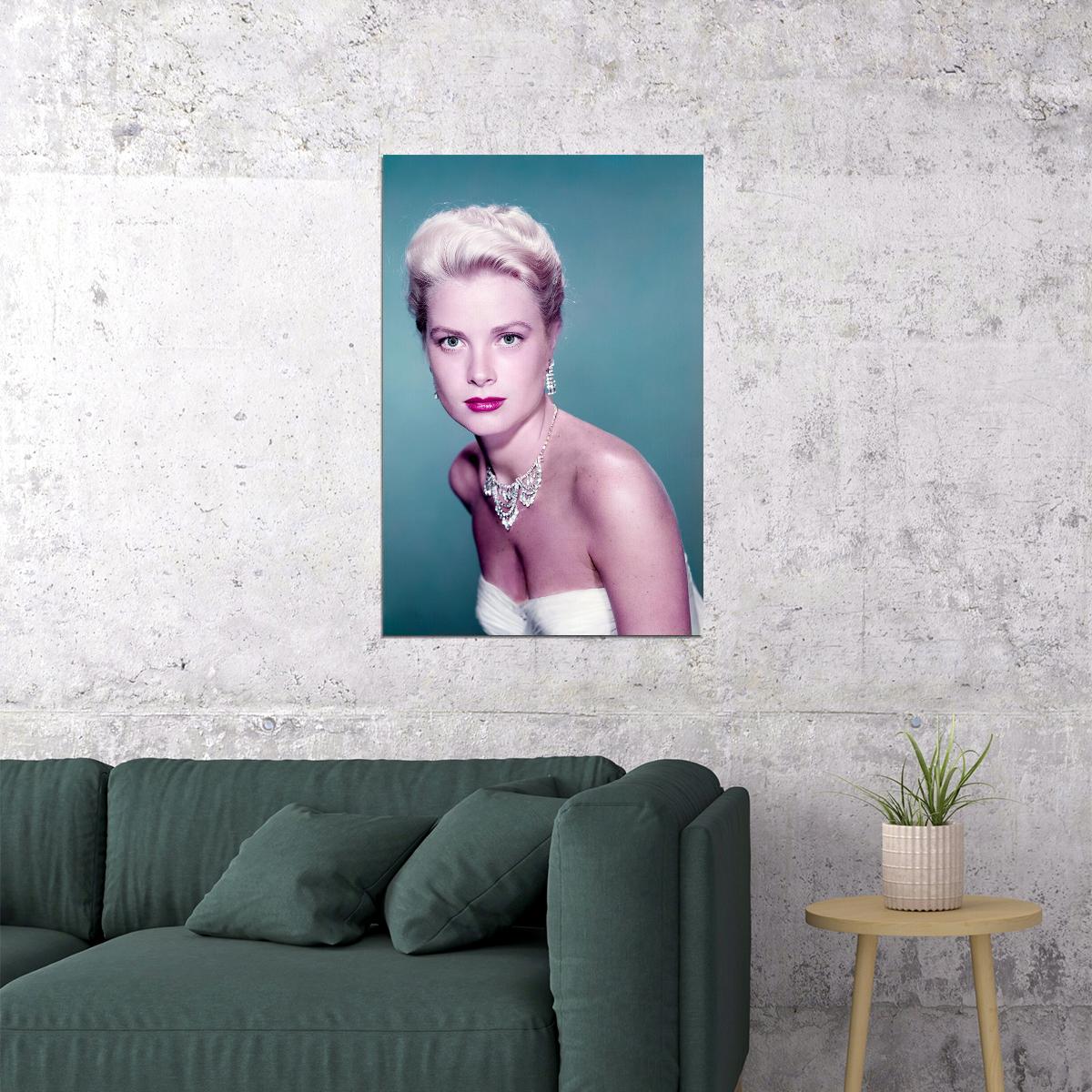 Grace Kelly Celebrity Theater Actor Idol Poster Wall Art Print Home Wall Decor - xonomax