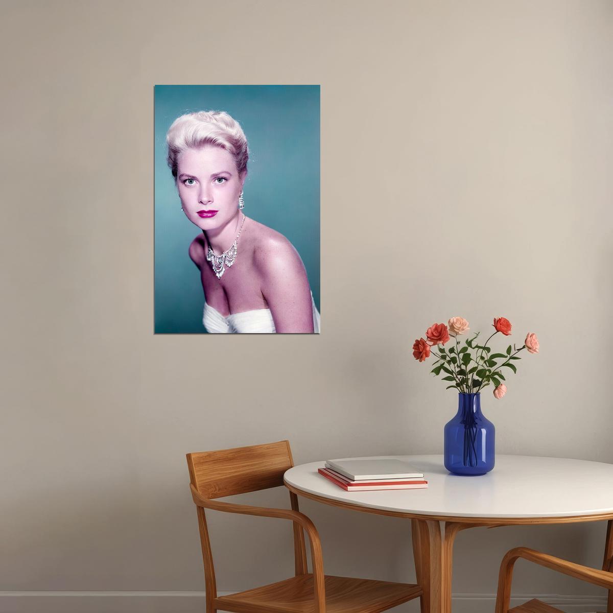 Grace Kelly Celebrity Theater Actor Idol Poster Wall Art Print Home Wall Decor - xonomax