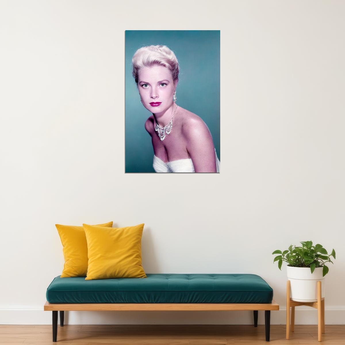 Grace Kelly Celebrity Theater Actor Idol Poster Wall Art Print Home Wall Decor - xonomax