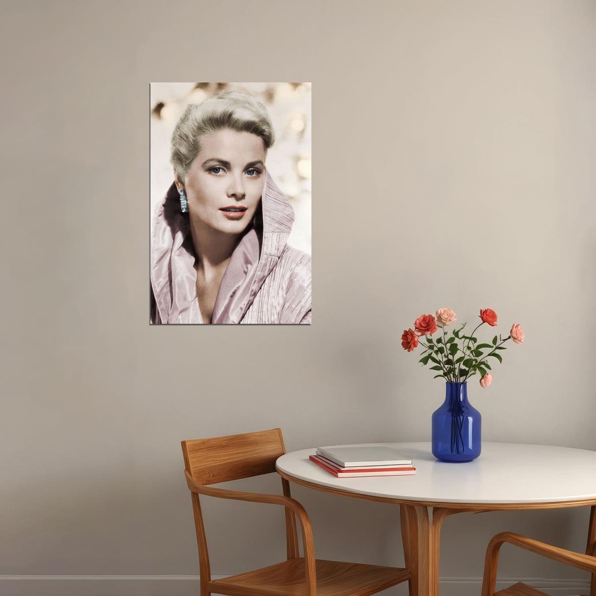 Grace Kelly Celebrity Theater Actor Star Poster Wall Art Print Home Wall Decor - xonomax