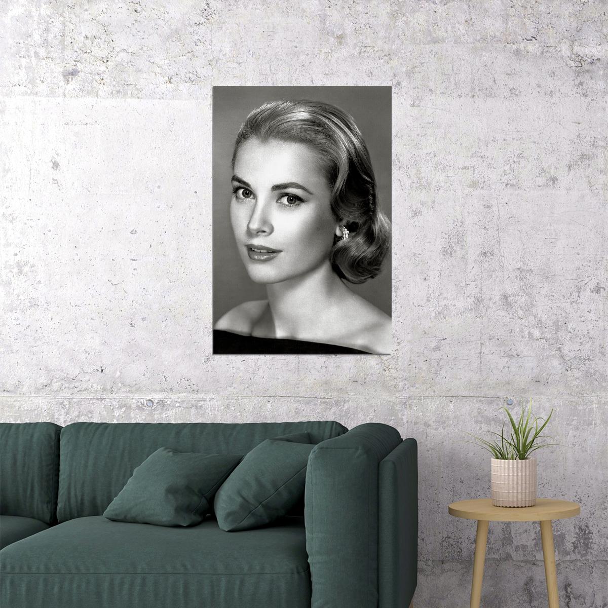 Grace Kelly Celebrity Cinema Actress Idol Poster Wall Art Print Home Wall Decor - xonomax