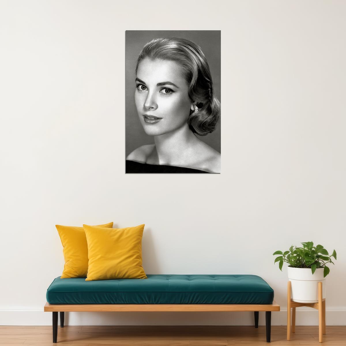 Grace Kelly Celebrity Cinema Actress Idol Poster Wall Art Print Home Wall Decor - xonomax