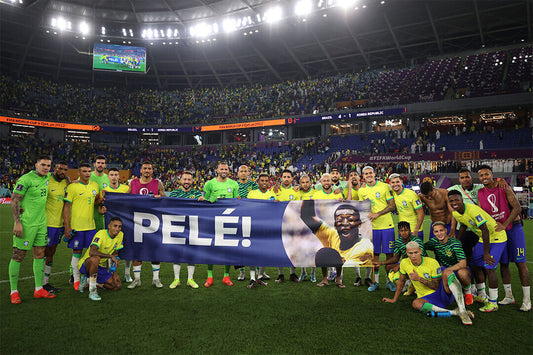 Pele Brazil National Football Team World Cup Poster Wall Art Print Home Wall Decor - xonomax