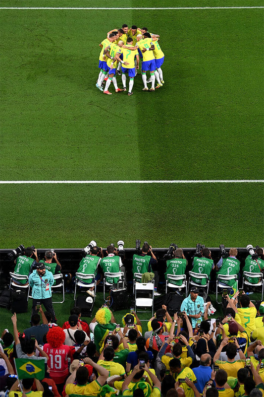 Brazil National Football Team Celebration World Cup Poster Wall Art Print Home Wall Decor - xonomax