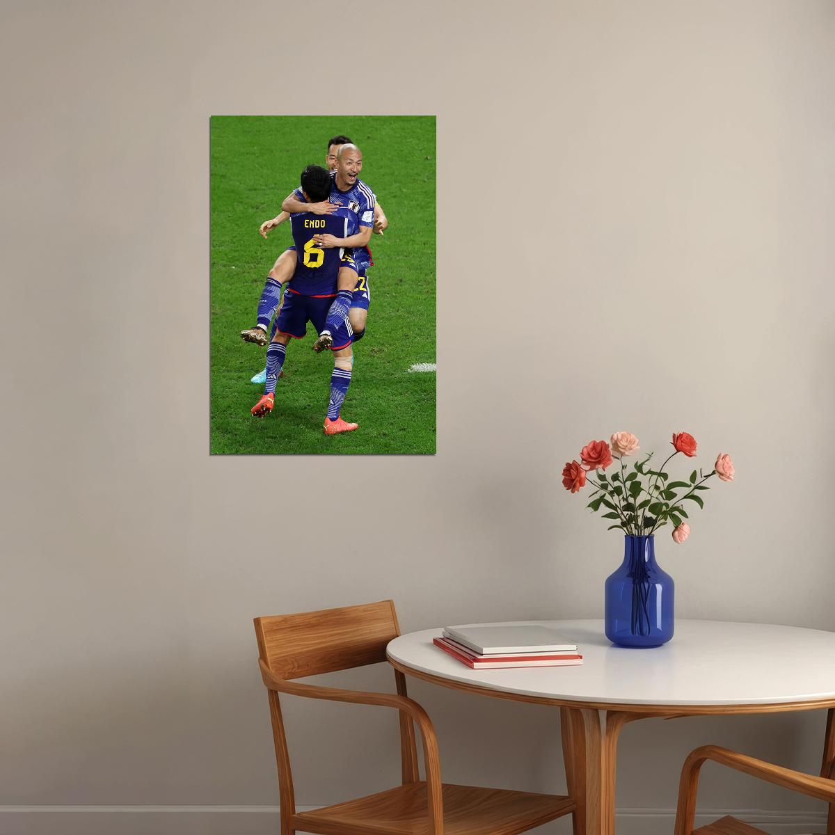 Daizen Maeda Japan National Team World Cup Poster Wall Art Print Home Wall Decor - xonomax