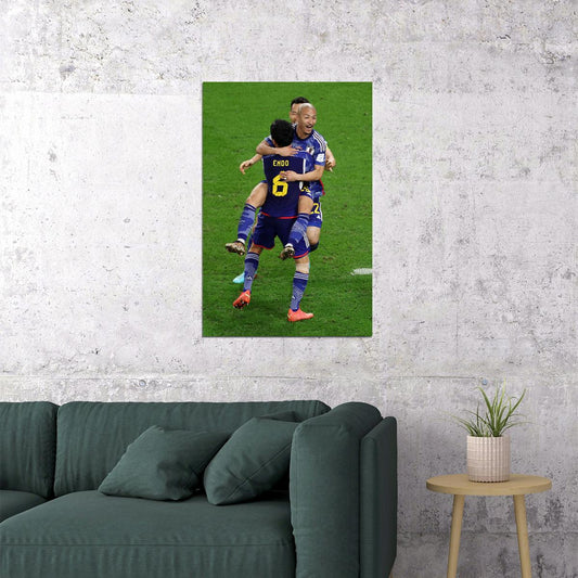 Daizen Maeda Japan National Team World Cup Poster Wall Art Print Home Wall Decor - xonomax