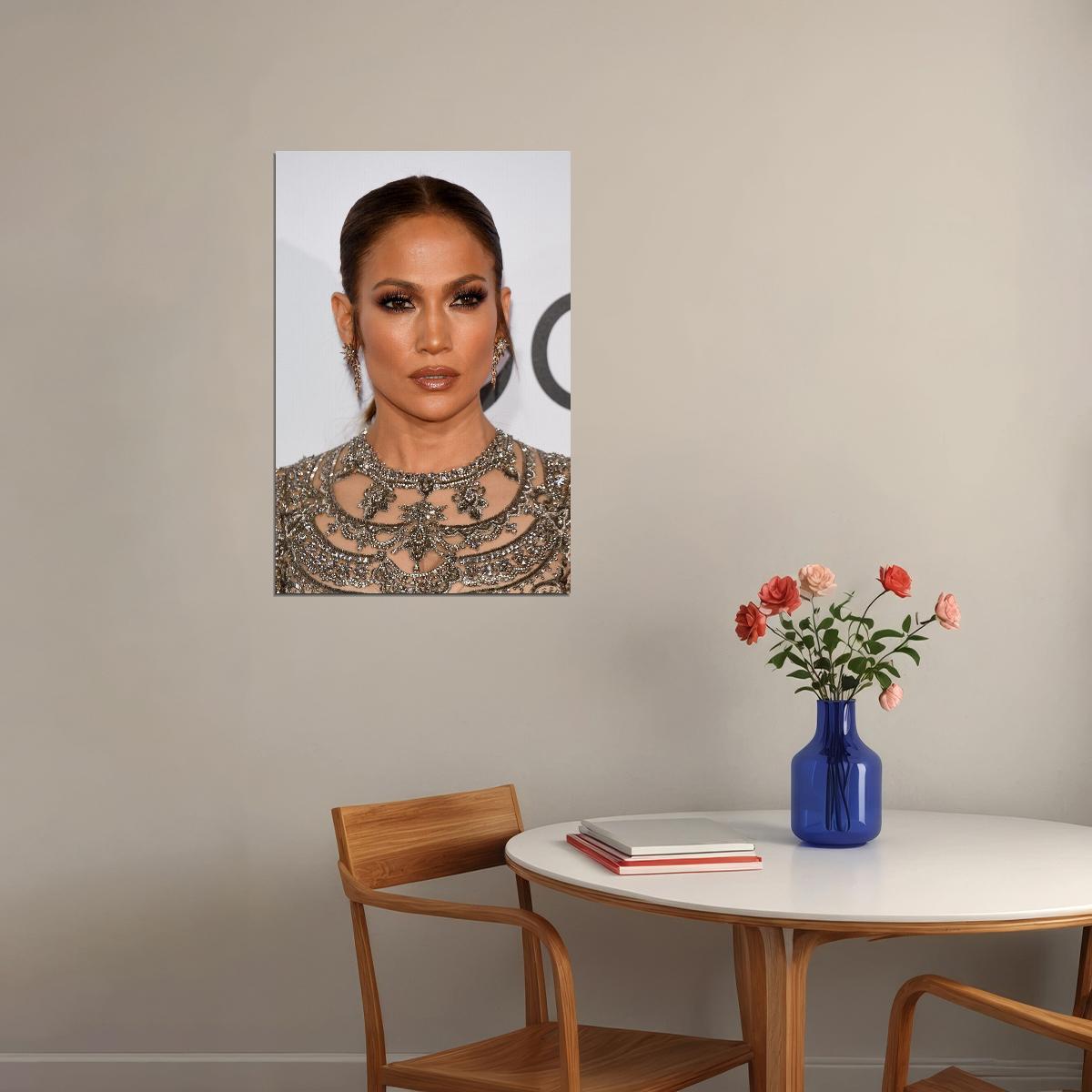 Jennifer Lopez Celebrity Singer Movie Actress Poster Wall Art Print Home Wall Decor