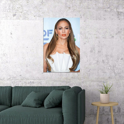 Jennifer Lopez Celebrity Singer Movie Actress Poster Wall Art Print Home Wall Decor