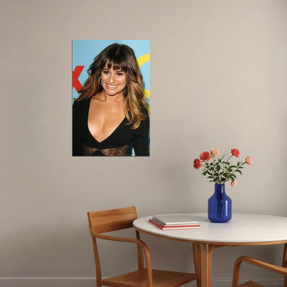 Lea Michele Celebrity Sexy Actress Singer Poster Wall Art Print Home Wall Decor - xonomax