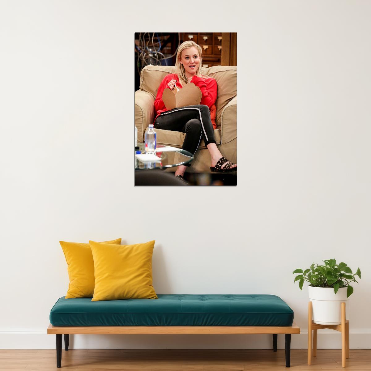 Kaley Cuocu Celebrity Cinema Actress Artist Poster Wall Art Print Home Wall Decor - xonomax