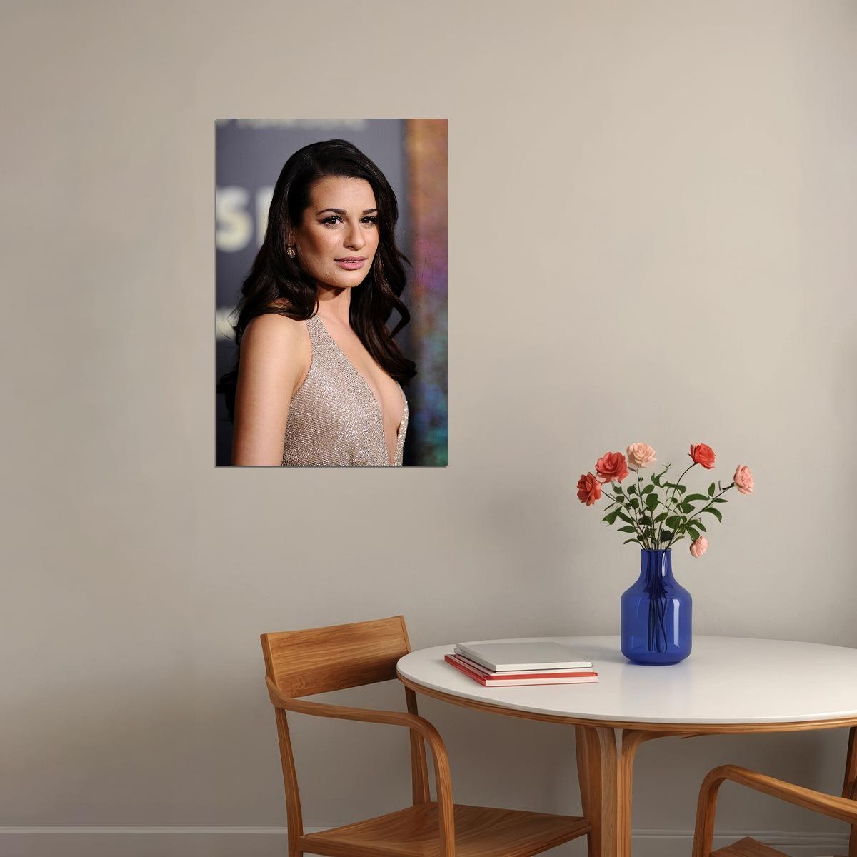 Lea Michele Celebrity Actress Star Singer Poster Wall Art Print Home Wall Decor - xonomax