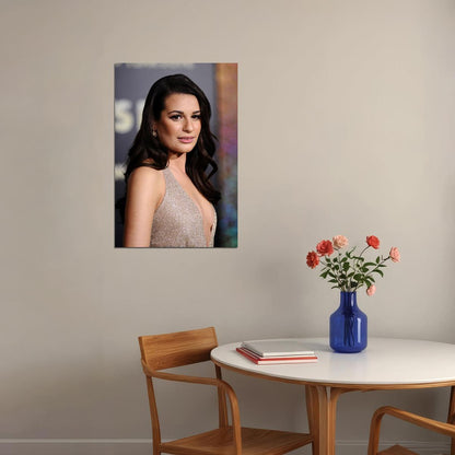 Lea Michele Celebrity Actress Star Singer Poster Wall Art Print Home Wall Decor - xonomax