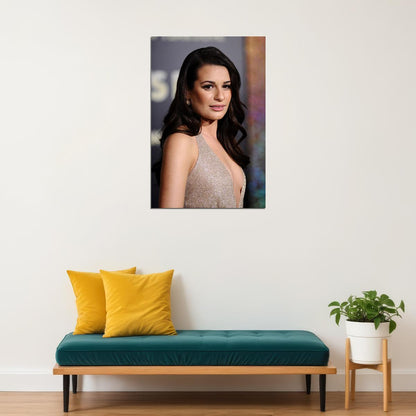 Lea Michele Celebrity Actress Star Singer Poster Wall Art Print Home Wall Decor - xonomax