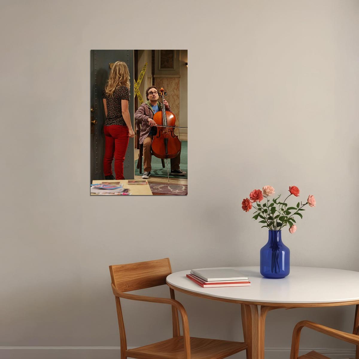 Kaley Cuoco Celebrity Tv Series Actress Artist Poster Wall Art Print Home Wall Decor - xonomax