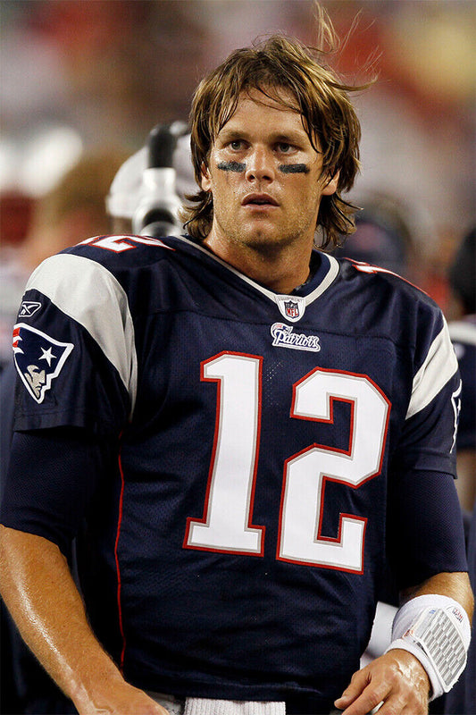 Tom Brady Celebrity American Football Sports Poster Wall Art Print Home Wall Decor